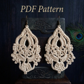18. Micro-Crochet Lace Earring Pattern | PDF Digital Tutorial