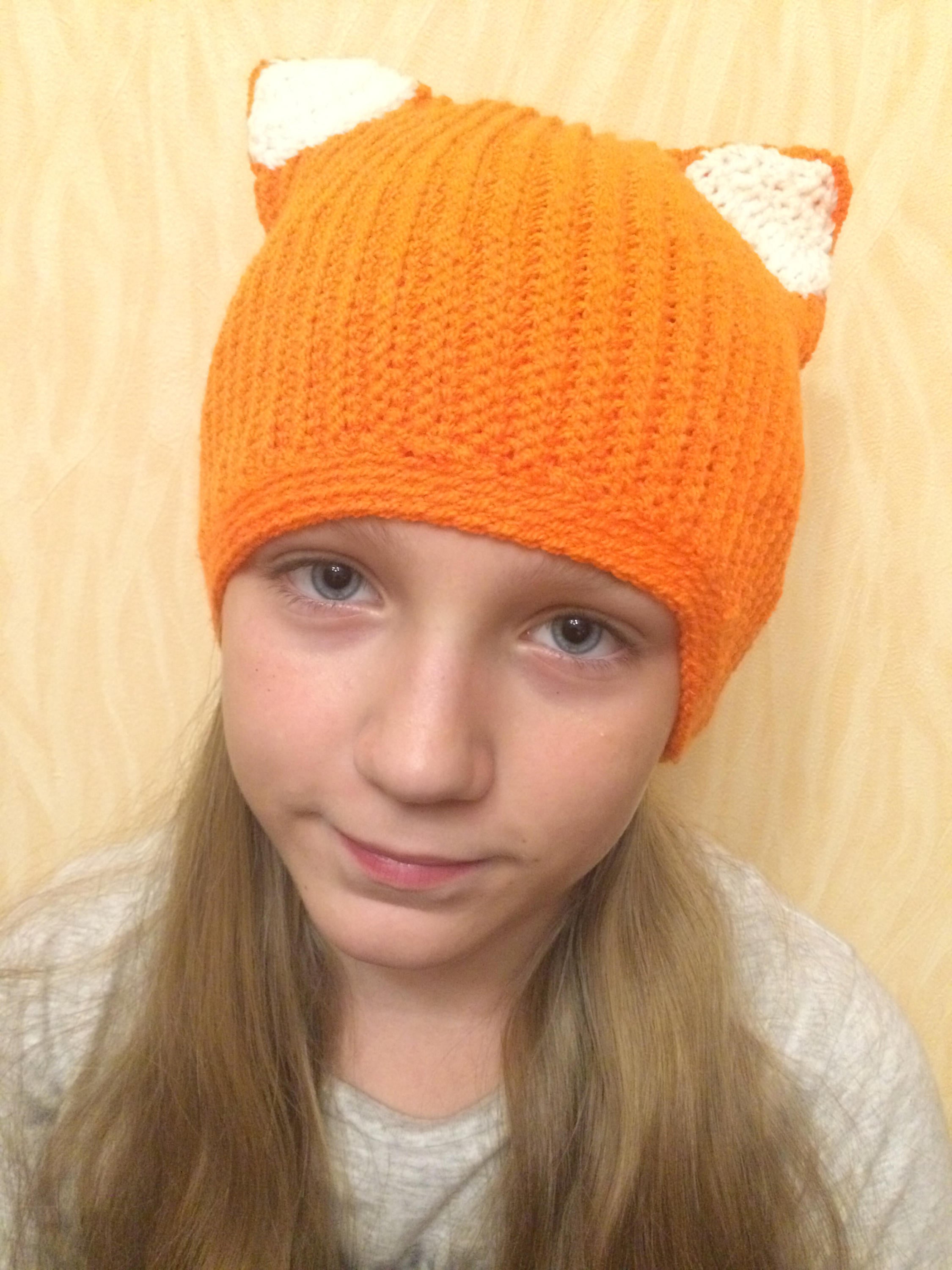 Fox Beanie Crochet Pattern – Easy Beginner PDF Download