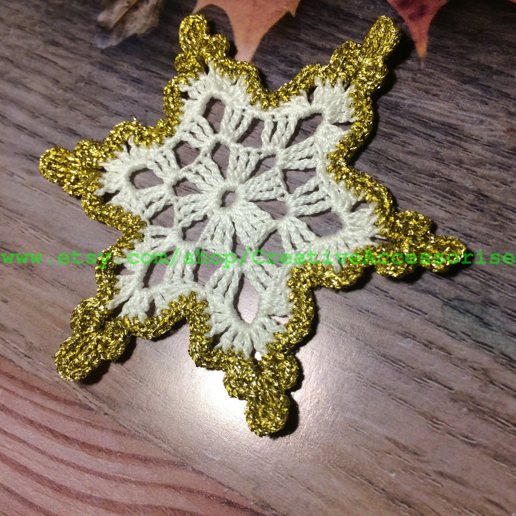 Crochet Christmas Snowflake – Digital PDF Pattern