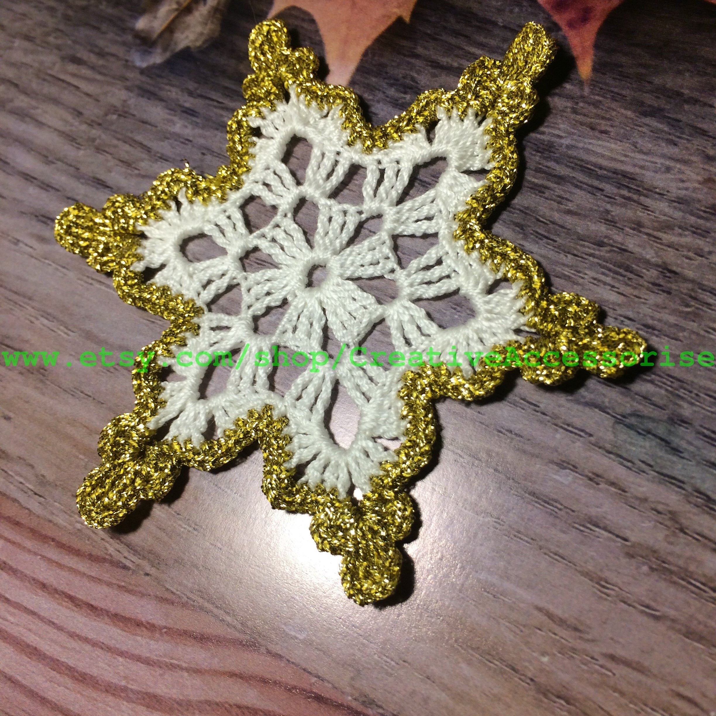 Crochet Christmas Snowflake – Digital PDF Pattern