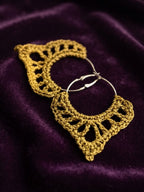 The Lotus Bloom Crochet Earring Pattern
