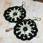 59. Boho Mandala Crochet Earrings Pattern • Digital Download PDF