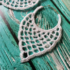 91. Crochet Wedding Hoop Earrings Pattern | Beginner-Friendly PDF