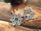 128. Snowflake Crochet Earring Pattern – PDF Digital Download