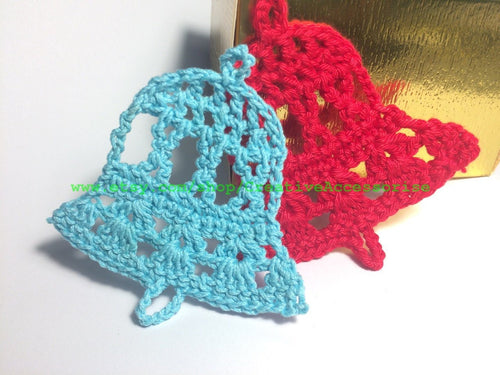 Crochet Christmas Bells Digital Pattern - for ADVANCED crocheter, Crochet Bells Tutorial, Christmas Crochet