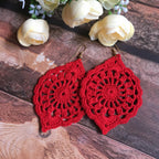 Elegant Lace Earrings – Crochet Pattern (Digital Download)