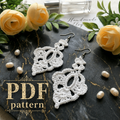 84. Tiny elegant dangle earrings