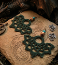 75. Dragon Wings Crochet Earrings Pattern | Digital PDF Download