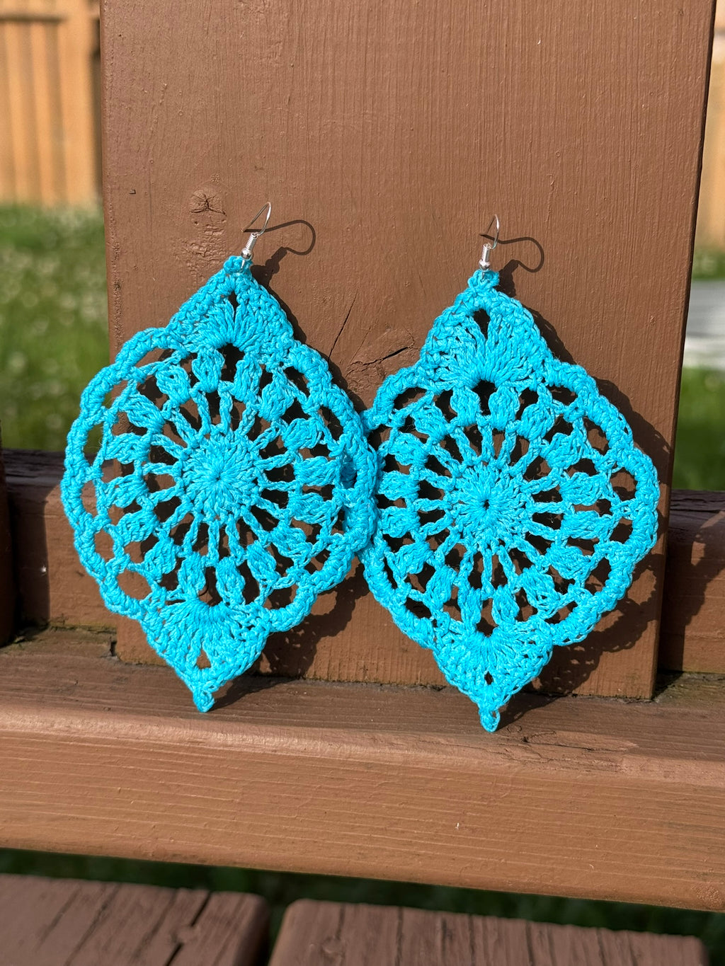Elegant Lace Earrings – Crochet Pattern (Digital Download)
