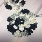 Lace Flower Dangle Earrings - Crochet Pattern (Digital PDF Download)