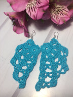 64. Angel wings crochet earrings pattern