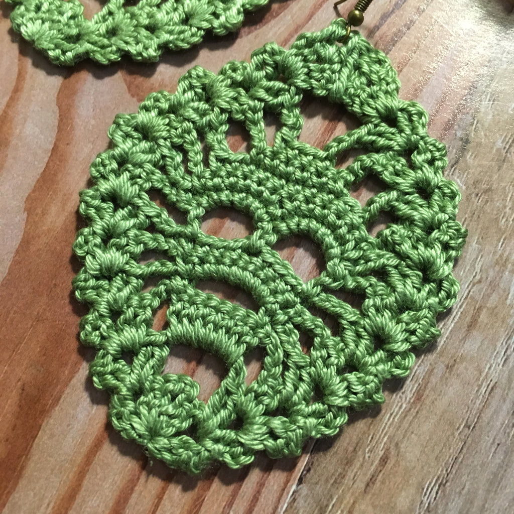 💀 Skull Crochet Earrings Pattern | PDF Digital Download