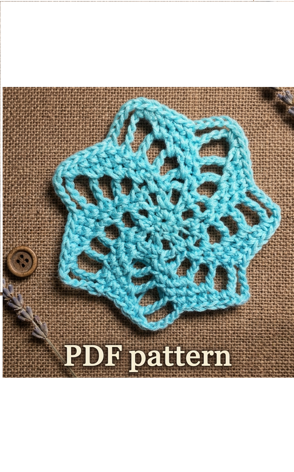 Spiral-Motif Earrints Pattern - Instant Download