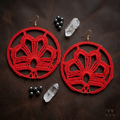88. Flowery Openwork Earrings – Digital Crochet Pattern for Advanced Crocheters