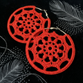 120. Crochet Earring Pattern – Instant Digital Download (PDF)