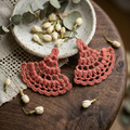 102. Puffy Crochet Earrings Pattern – PDF Tutorial