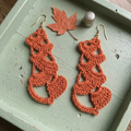 126. Intricate Dangle Crochet Earrings – PDF Digital Pattern