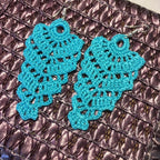 72. Crochet Long Chic Earrings Pattern (Digital PDF)