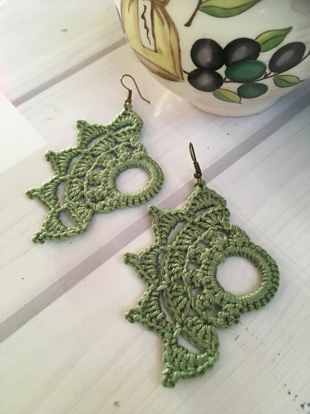 80. Crochet Fire Butterfly Wings Earrings Pattern | PDF Digital Download