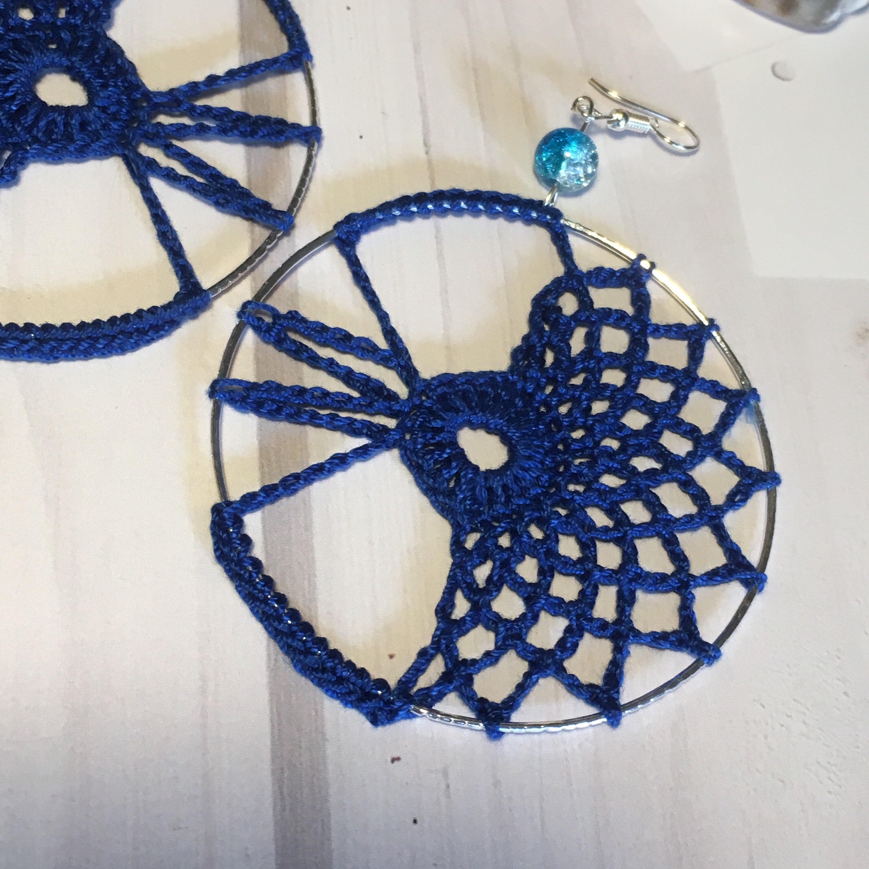68. Goddess Hoop Earrings | Advanced Digital Crochet Pattern PDF