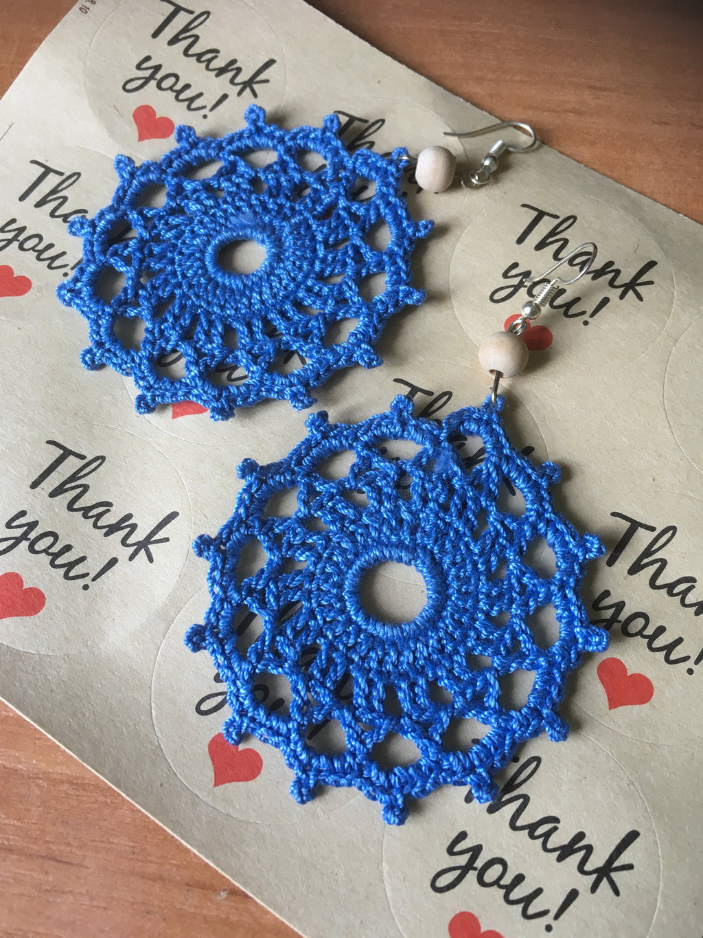 70. Bohemian Mandala Micro-Crochet Lace Earringss