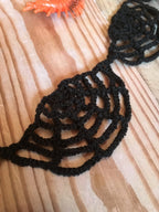 Crochet Spiderweb Garland Pattern – Halloween Decor PDF Tutorial