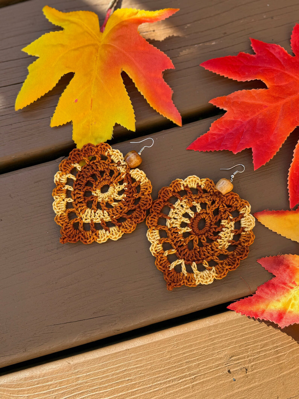 Heart Crochet Earrings Pattern | Detailed PDF Tutorial (Digital Download)