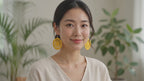13. Crochet Flower-Shaped Earrings – Digital Pattern (PDF Download)