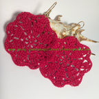 12. Crochet Mandala Earrings – Digital Pattern (PDF Download)